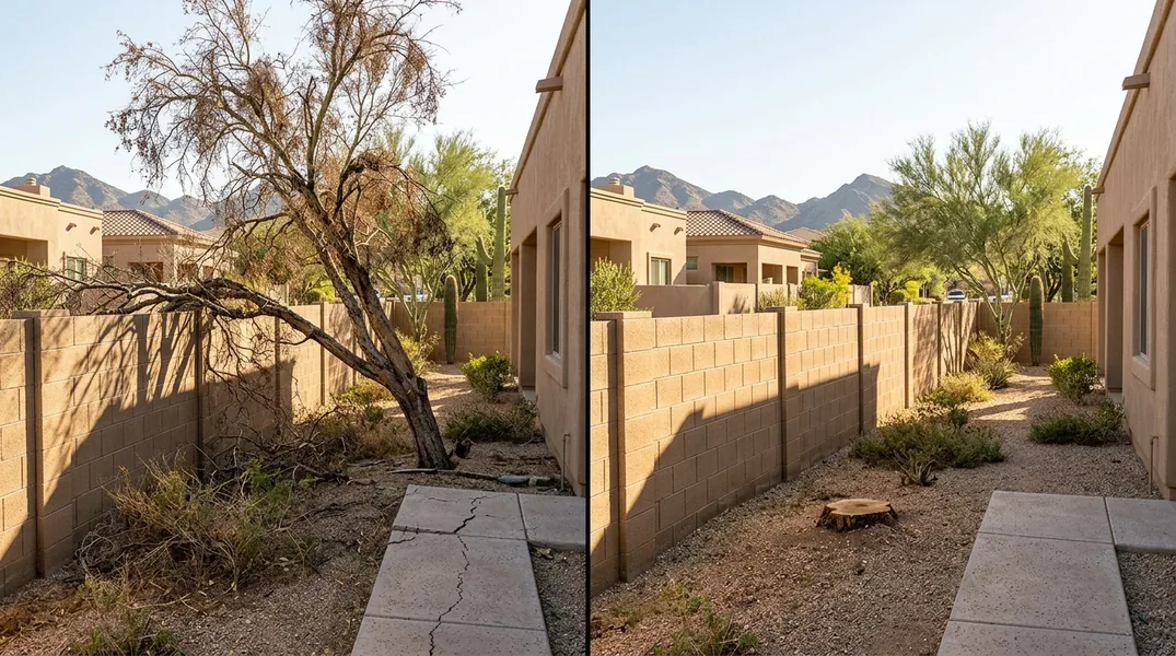 Tree Removal Rules in Scottsdale: HOA Approvals, Native Desert Trees and What to Check Before You Cut